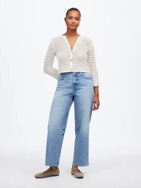 Price Firm 🍓 Madewell Curvy The Perfect Vintage Wide Leg Jean